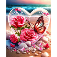 Load image into Gallery viewer, Diamond Painting - Full Round - Butterfly (30*40CM)