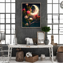 Load image into Gallery viewer, Diamond Painting - Full Round - bright moon flowers (30*40CM)