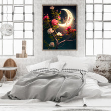 Load image into Gallery viewer, Diamond Painting - Full Round - bright moon flowers (30*40CM)