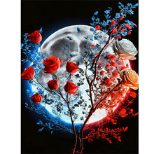 Load image into Gallery viewer, Diamond Painting - Full Round - bright moon flowers (30*40CM)