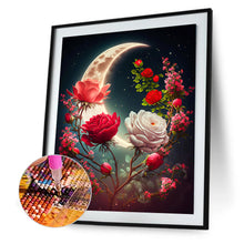 Load image into Gallery viewer, Diamond Painting - Full Round - bright moon flowers (30*40CM)