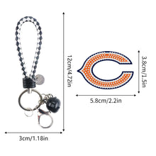 Load image into Gallery viewer, DIY Diamond Art Keychains Craft Rugby Team Badge Hanging Ornament (YS160)