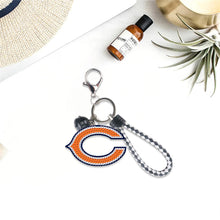 Load image into Gallery viewer, DIY Diamond Art Keychains Craft Rugby Team Badge Hanging Ornament (YS160)
