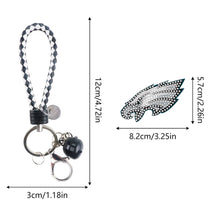 Load image into Gallery viewer, DIY Diamond Art Keychains Craft Rugby Team Badge Hanging Ornament (YS164)