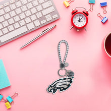 Load image into Gallery viewer, DIY Diamond Art Keychains Craft Rugby Team Badge Hanging Ornament (YS164)