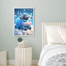 Load image into Gallery viewer, Diamond Painting - Full Round - Cartoon Zodiac Animal - Ox (30*40CM)
