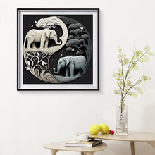 Load image into Gallery viewer, Diamond Painting - Full Round - Tai Chi elephant painting (30*30CM)