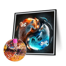 Load image into Gallery viewer, Diamond Painting - Full Round - Tai Chi Fox Painting (30*30CM)