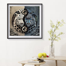 Load image into Gallery viewer, Diamond Painting - Full Round - Tai Chi Leopard Painting (30*30CM)