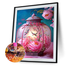 Load image into Gallery viewer, Diamond Painting - Full Round - flower and bird lantern (30*40CM)