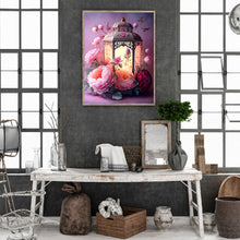 Load image into Gallery viewer, Diamond Painting - Full Round - flower and bird lantern (30*40CM)