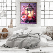 Load image into Gallery viewer, Diamond Painting - Full Round - flower and bird lantern (30*40CM)