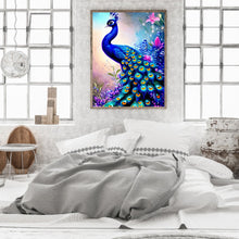 Load image into Gallery viewer, Diamond Painting - Full Round - Peacock (30*40CM)