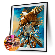 Load image into Gallery viewer, Diamond Painting - Full Round - eagle dream catcher (30*40CM)