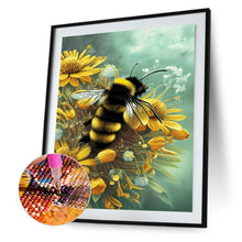 Load image into Gallery viewer, Diamond Painting - Full Round - bee (30*40CM)