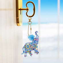 Load image into Gallery viewer, 6pcs Diamond Painting Keychains Kit Handmade DIY Hanging Ornament (YSK122)