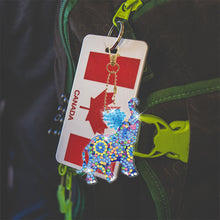 Load image into Gallery viewer, 6pcs Diamond Painting Keychains Kit Handmade DIY Hanging Ornament (YSK122)