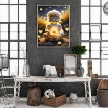 Load image into Gallery viewer, Diamond Painting - Full Round - halo buddha statue (30*40CM)