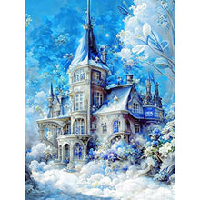 Load image into Gallery viewer, Diamond Painting - Full Round - blue castle (30*40CM)