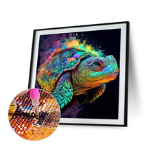 Load image into Gallery viewer, Diamond Painting - Full Round - colored sea turtle (30*30CM)