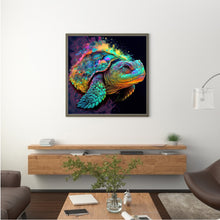 Load image into Gallery viewer, Diamond Painting - Full Round - colored sea turtle (30*30CM)