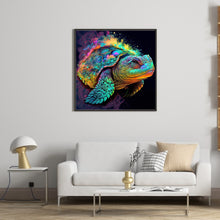 Load image into Gallery viewer, Diamond Painting - Full Round - colored sea turtle (30*30CM)