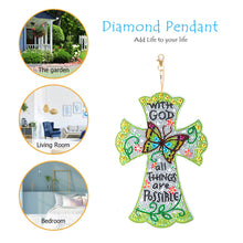 Load image into Gallery viewer, DIY Crystal Diamond Pendant Paint by Number Single-sided for Gift (T49)