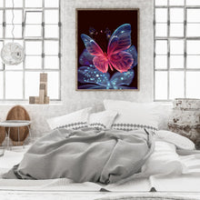 Load image into Gallery viewer, Diamond Painting - Full Round - jewel butterfly (30*40CM)