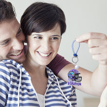 Load image into Gallery viewer, DIY Diamond Art Keychains Craft Rugby Team Badge Hanging Ornament (AA1440-8)