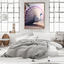 Load image into Gallery viewer, Diamond Painting - Full Round - gorgeous peacock (30*40CM)