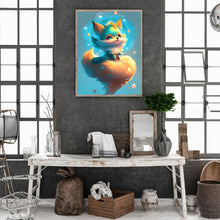 Load image into Gallery viewer, Diamond Painting - Full Round - fantasy pink fox (30*40CM)