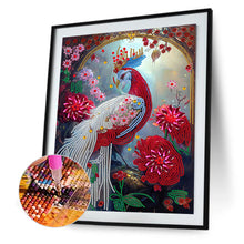 Load image into Gallery viewer, Diamond Painting - Partial Special Shaped - gorgeous peacock (30*40CM)