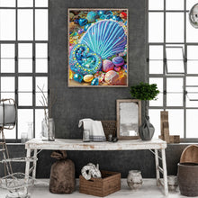 Load image into Gallery viewer, Diamond Painting - Partial Special Shaped - Fantasy colorful shells (30*40CM)