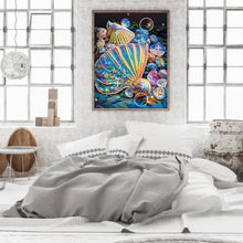 Load image into Gallery viewer, Diamond Painting - Partial Special Shaped - Fantasy colorful shells (30*40CM)