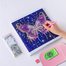 Load image into Gallery viewer, 2pcs Non-Slip Mount Holder 5.59x3.27Inch Diamond Tray Sticky Mats (Pink)