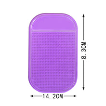Load image into Gallery viewer, 2pcs Non-Slip Mount Holder 5.59x3.27Inch Diamond Tray Sticky Mats (Purple)