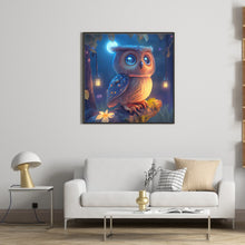 Load image into Gallery viewer, Diamond Painting - Full Round - little owl (30*30CM)