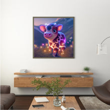 Load image into Gallery viewer, Diamond Painting - Full Round - little cow (30*30CM)