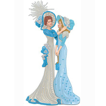 Load image into Gallery viewer, Diamond Painting - Partial Special Shaped - Elegant lady (30*40CM)