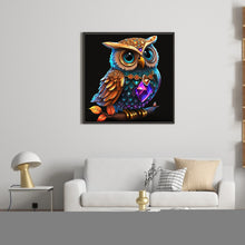 Load image into Gallery viewer, Diamond Painting - Full Round - night owl (30*30CM)
