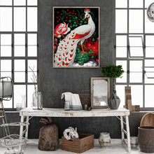 Load image into Gallery viewer, Diamond Painting - Partial Special Shaped - Peacock (30*40CM)