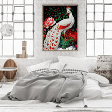 Load image into Gallery viewer, Diamond Painting - Partial Special Shaped - Peacock (30*40CM)