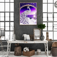 Load image into Gallery viewer, Diamond Painting - Partial Special Shaped - Peacock (30*40CM)