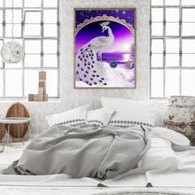 Load image into Gallery viewer, Diamond Painting - Partial Special Shaped - Peacock (30*40CM)