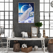 Load image into Gallery viewer, Diamond Painting - Partial Special Shaped - Peacock (30*40CM)