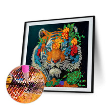 Load image into Gallery viewer, Diamond Painting - Partial Special Shaped - 12 zodiac tigers (30*30CM)