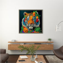 Load image into Gallery viewer, Diamond Painting - Partial Special Shaped - 12 zodiac tigers (30*30CM)