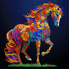 Load image into Gallery viewer, Diamond Painting - Partial Special Shaped - 12 zodiac horses (30*30CM)