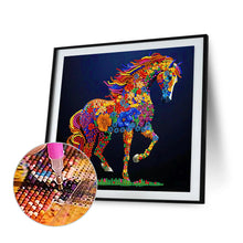 Load image into Gallery viewer, Diamond Painting - Partial Special Shaped - 12 zodiac horses (30*30CM)