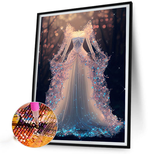Diamond Painting - Full Round - stunning wedding dress (30*40CM)